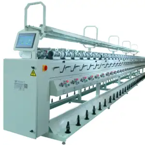 High quality fdy yarn soft winder machine electric motor sewing winding textile machinery factory dyeing bobbin widning on sale