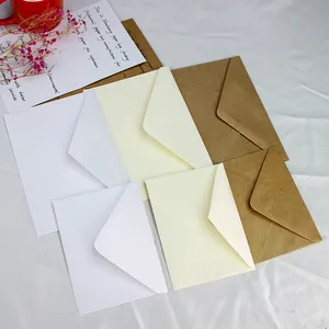 Kleine Gruß karte Papier umschlag westlichen Stil Farbe benutzer definierte Papier Geschenk umschlag