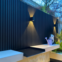Vente flash - Panneaux muraux extérieurs décoratifs modernes en WPC imperméables pour usage hôtelier
