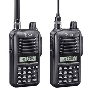 Radio portable VHF/UHF Icom IC-V86 IC-U86, émetteur-récepteur analogique FM, audio puissant 1500mW, radio d'extérieur - Product Image 1