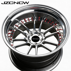 JZCNCW Juego de 3 Ruedas Personalizadas de 17-24 Pulgadas, 5x112 5x120mm, Ruedas Forjadas con Borde Profundo para G01 G80 G82 G83 G05 W222 V223 - Product Image 1