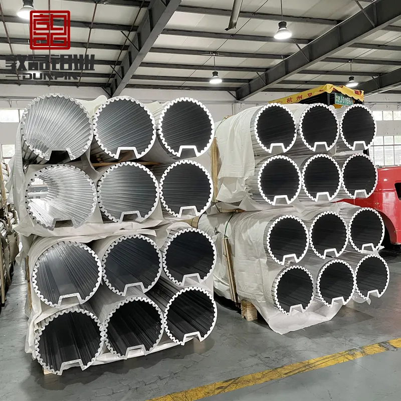 Gran perfil industrial procesamiento oxidación aleación Aluminio 6063 precio