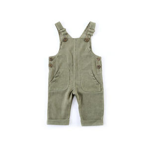 夏用幼児服 男の子 女の子 子供服 綿100% コーデュロイ キッズ オーバーオール - Product Image 5