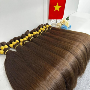 Extensions de cheveux humains vierges vietnamiens Rusa en vrac, double trame machine, super double drawn, 100g, pointes pleines, toutes couleurs, personnalisables - Product Image 3