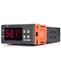 Thermostat intelligent ZFX-7016K, contrôleur de température numérique, thermomètre, interrupteur 10A 30A avec capteur de type K