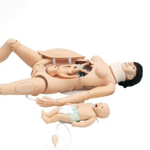 Mannequin d'accouchement grandeur nature et de <span class=keywords><strong>formation</strong></span> aux premiers secours de la mère et du bébé, modèle d'urgence pour l'accouchement maternel et néonatal - Product Image 1