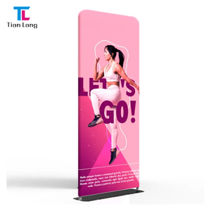TianLang Portable 3D Pop-up Displays Stand Easy Install Fabric Photo Booth Telón de fondo para ferias comerciales - Product Image 4
