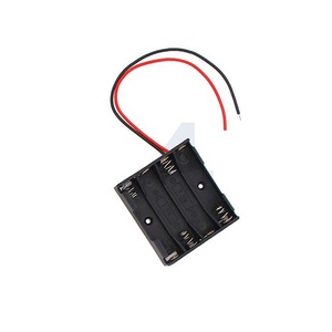 1*/ 2/ 3/ 4 Slot AA Battery Holder, 1. 5V/ 3V/ 4. 5V/ 6V AA Battery Box With Leads Wires ON/ Off Switch And Screw Cap Case Back Cover - View #6