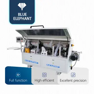 Elefante azul cnc E-50 borda automática completa, bander de madeira borda máquina de bandagem de borda máquinas de madeira móveis linha