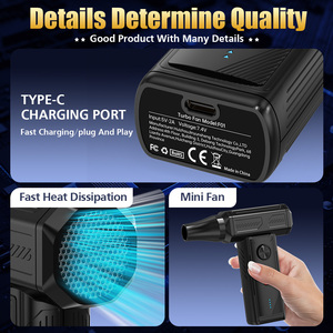 Violent Fan High Quality Portable Handheld USB Charging Solar Powered Universal Car <strong>Vacuum</strong> <strong>Cleaner</strong> - Product Image 6