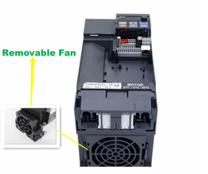 สินค้าขายดี 1.5KW Vfd Ms300 VFD4A2MS43ANSAA Vfd ตัวแปลงความถี่ไฟฟ้า - Product Image 4