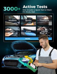 Ra mắt máy quét chẩn đoán tất cả trong một 2025 x431 crp919 EV để quét hai chiều xe điện xe năng lượng mới 43 + đặt lại ECU - Product Image 6