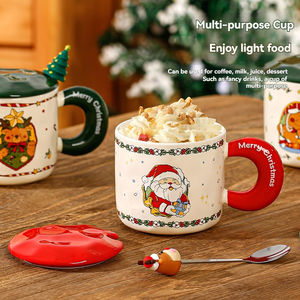 Tasses en céramique de Noël en gros pour la maison, le bureau et les couples - Product Image 6