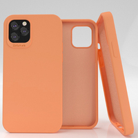Vente en gros de coques de téléphone en silicone TPU de 2,0 mm pour iPhone, coque de téléphone en silicone souple pour iPhone 12