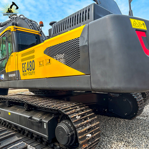 Excavadora usada Volvo 480D innovadora y sostenible de gestión hidráulica avanzada para proyectos de desarrollo de infraestructura urbana - Product Image 6