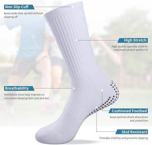 Calcetines Deportivos Personalizados para Hombre, Antiolor, Transpirables, Acolchados, con Logotipo en el Puño, para Correr, Gimnasio, Deportes de Equipo, Jóvenes y Niños - Product Image 4