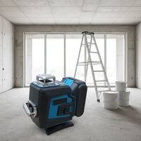Niveau laser automatique personnalisable, antichoc, étanche, 12/16 lignes, avec interfaces de batterie pour outils sans fil Makita