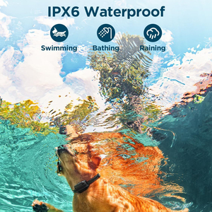 Clôture électronique intelligente pour chien <span class=keywords><strong>GPS</strong></span> en plastique étanche et rechargeable 3 modes d'avertissement Contrôle des aboiements pour la plupart des chiens-Entraînement essentiel pour les chiens - Product Image 6