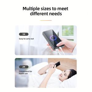 สายดาต้า USB-C สมาร์ท 1 เมตร 3 ฟุต 6A ชาร์จเร็ว สายหุ้ม PVC สำหรับ Huawei/Android สายชาร์จ Type-C - Product Image 3