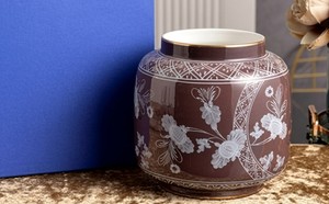 Hot Italian Style Large & <b>Small</b> Contemporary Porcelain Flower Pots for Home Decor-Luxury Wedding Tabletop Lantern <b>Vase</b> - Product Image 2