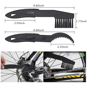 Kit de brosses de nettoyage de chaîne de vélo en ABS, portable, taille unique, pack combiné - Product Image 5