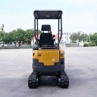 Mini-excavatrice sur chenilles de 2 tonnes avec moteur Kubota, norme EPA Euro 5, pour travaux de construction, de terrassement et agricoles, livraison gratuite