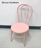 Modernes Design Metall Kinder Wien Stuhl rosa Farben kunden spezifische Großhandel Verwendung für Event-Party