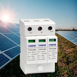 TYCOTIU TYPV3-600 3P <strong>lightning</strong> protection DC industrial application surge protector surge <strong>arrester</strong> 600V rated voltage device - Product Image 1