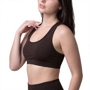 New Arrival Custom Triangle Cup Women's Gym Bra High Waist Leggings Set Wire Free Breathable Lace Spandex/Nylon Slim Fit Summer - Product Image 1