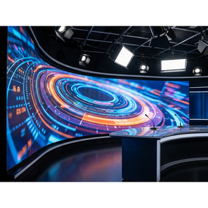 Écran LED intérieur à pas fin Ultra HD P1.25 P1.5 P1.8 P2 P2.5, affichage sans soudure pour studio de télévision et diffusion - Product Image 1