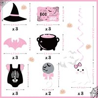 Décorations de fête prénatale d'Halloween, Guirlandes en aluminium en forme de chauve-souris mignonnes pour plafond, pour décoration intérieure et extérieure, Fournitures de fête prénatale d'Halloween