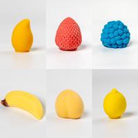 Boîte à lait de dessin animé miniature été crème glacée 3D nourriture citron mangue chocolat fraise pastèque pêche Matcha certifié Halal 18