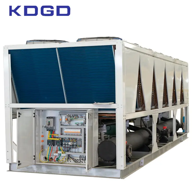 Система водяного охлаждения с воздушным охлаждением, оборудование для охлаждения, винтовой водяной охладитель с воздушным охлаждением
