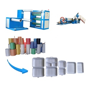 <span class=keywords><strong>PS</strong></span> bọt thực phẩm khay tấm CuộN máy đùn thực phẩm container chân không hình thành máy - Product Image 2