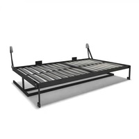Gästezimmer Einfaches horizontales Doppelbett mit Schreibtisch in individueller Größe und Farb option
