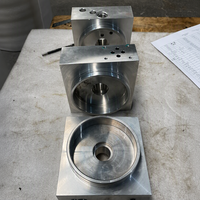 Bloc de collecteur de soupape hydraulique usiné sur mesure par CNC, en aluminium, acier inoxydable, laiton, pièces OEM ODM, automatisation industrielle CE pour