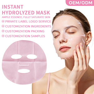 Mascarilla Facial de Hidrogel Instantánea con Logotipo Personalizado, Directo de Fábrica, Hidratante, Iluminadora, Paquete Personalizado - Product Image 3