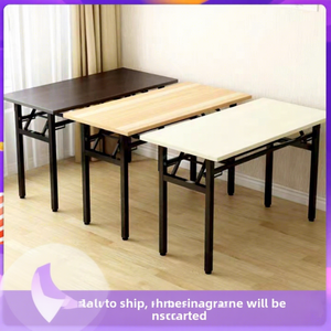 Table pliante longue et simple en métal pour bureau à domicile, <span class=keywords><strong>conférence</strong></span>, formation, <span class=keywords><strong>salle</strong></span> à manger, <span class=keywords><strong>location</strong></span> <span class=keywords><strong>de</strong></span> <span class=keywords><strong>salle</strong></span>, stand <span class=keywords><strong>de</strong></span> marché nocturne, dortoir - Product Image 2