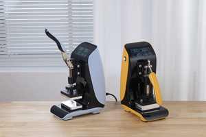 Горячая Распродажа Ручной пресс 450 кг, нагреваемая прессовая поверхность 90x60 мм - Product Image 6