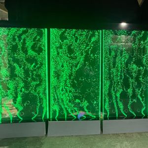 Fontaine à bulles LED en acrylique de haute qualité personnalisée pour la décoration de la maison et de l'hôtel - Product Image 4