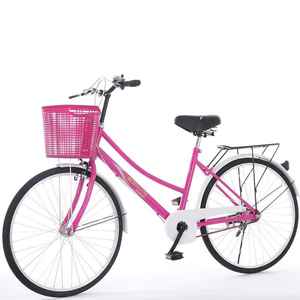 Vélo de ville décontracté pour femmes-Vélo de confort de 24/26 <span class=keywords><strong>pouces</strong></span>, look rétro coréen pour les loisirs, vélo de ville décontracté - Product Image 2