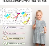 Livre de peinture à l'aquarelle pour enfants, éducation précoce, matériau tissé, palette de couleurs, papier DIY pour remplissage de couleurs - Vente chaude