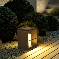 Lámpara Solar LED para Jardín, Exterior, de Acero Inoxidable, Impermeable IP65, Decoración de Paisaje, Modelo de Alimentación Eléctrica