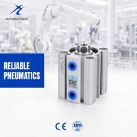 Cylindre pneumatique série ACQ, type compact Xingchen, pour l'automatisation industrielle, la machinerie et les lignes d'assemblage