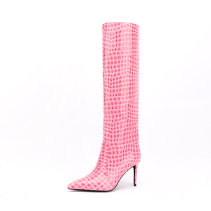 Stivali da donna di nuova moda stivali alti al ginocchio in polpaccio di alta qualità per donna - Product Image 1
