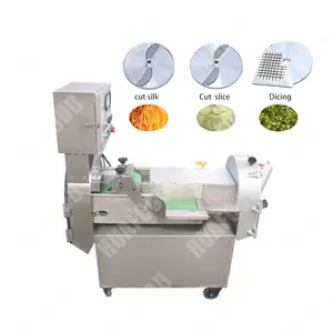 Parutan wortel timun/kubus mesin pemotong sayuran/mesin pemotong buah komersial