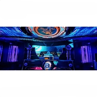 Modul LED Tahan Air GOB Layar LED Indoor/Outdoor Kustom untuk Meja KTV DJ, Display Booth, Pemandu Jalan di Pusat Perbelanjaan Swalayana