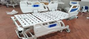 Cama de UCI de 5 funciones con sistema de pesaje, ajustable, para Hospital, CPR, manual, 1 unidad - Product Image 5