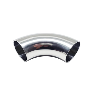 Gomito/curva a 90 gradi sanitari in acciaio inossidabile - Product Image 1