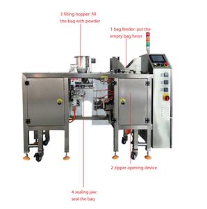 Transportador de tigela, alimentação pronto para comer, simmer, molho, doypack, bolsa para enchimento automático - Product Image 2